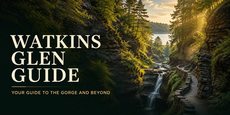 Watkins Glen Guide scenic gorge banner